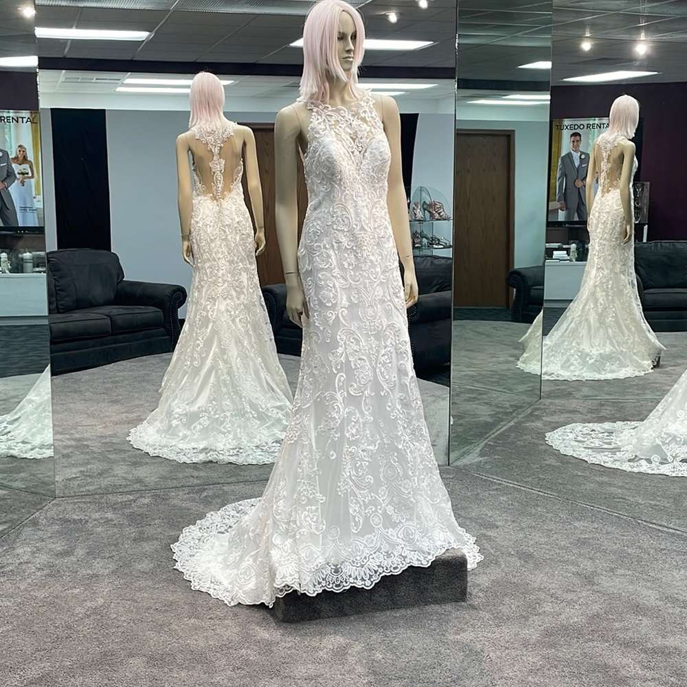 Morilee Madeline Gardner “Mimi” Ivory size 10